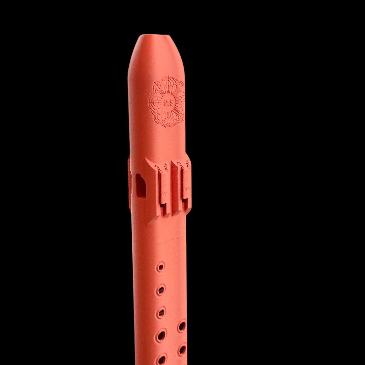 D5 Pocket TRIPLE Drone Flute 440 Hz - Moab Orange