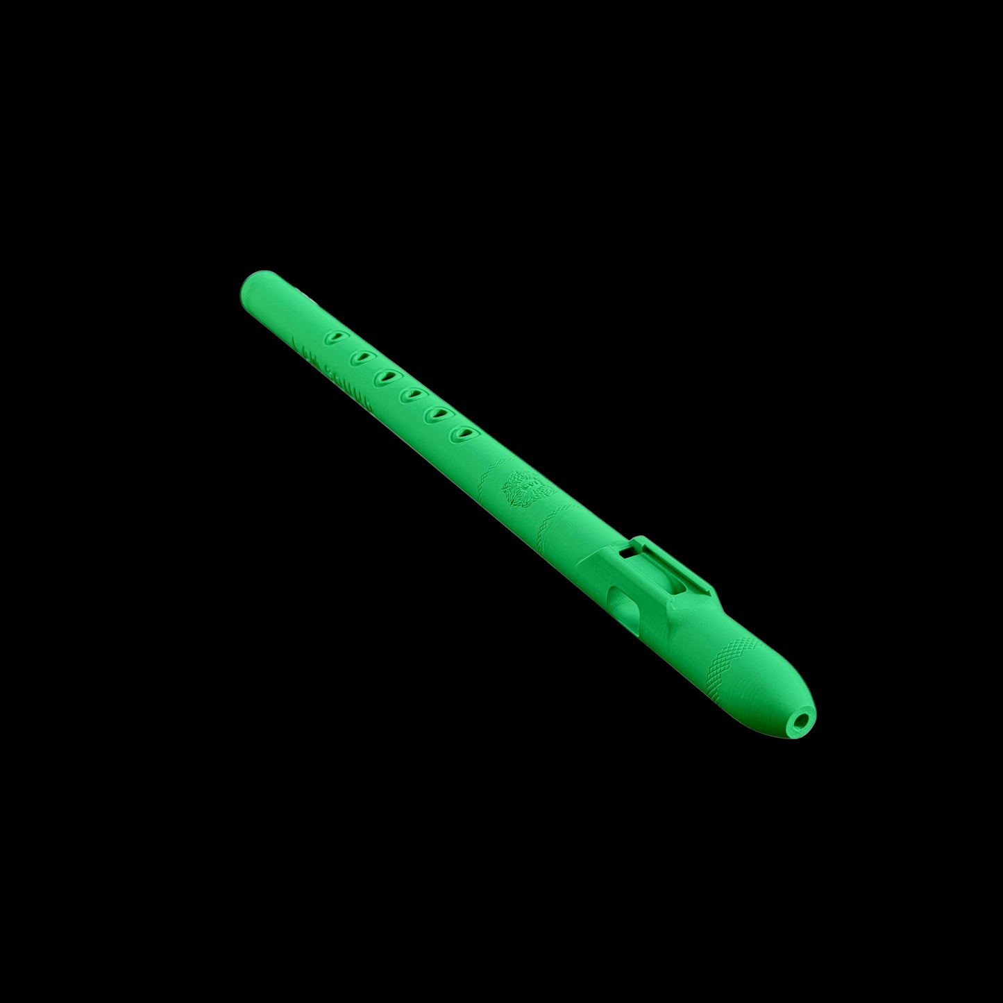 F#4 Single Flute 440 Hz - Bright Green (Pre-Release)