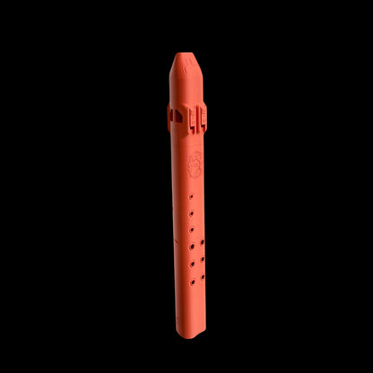 A4 Triple Drone Flute 440 Hz - Moab Orange