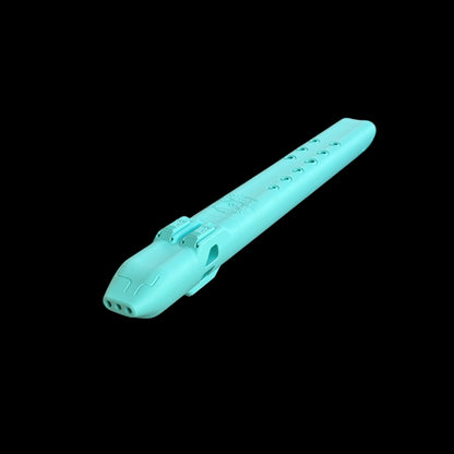 A4 Triple Drone Flute 432 Hz - Aqua Teal