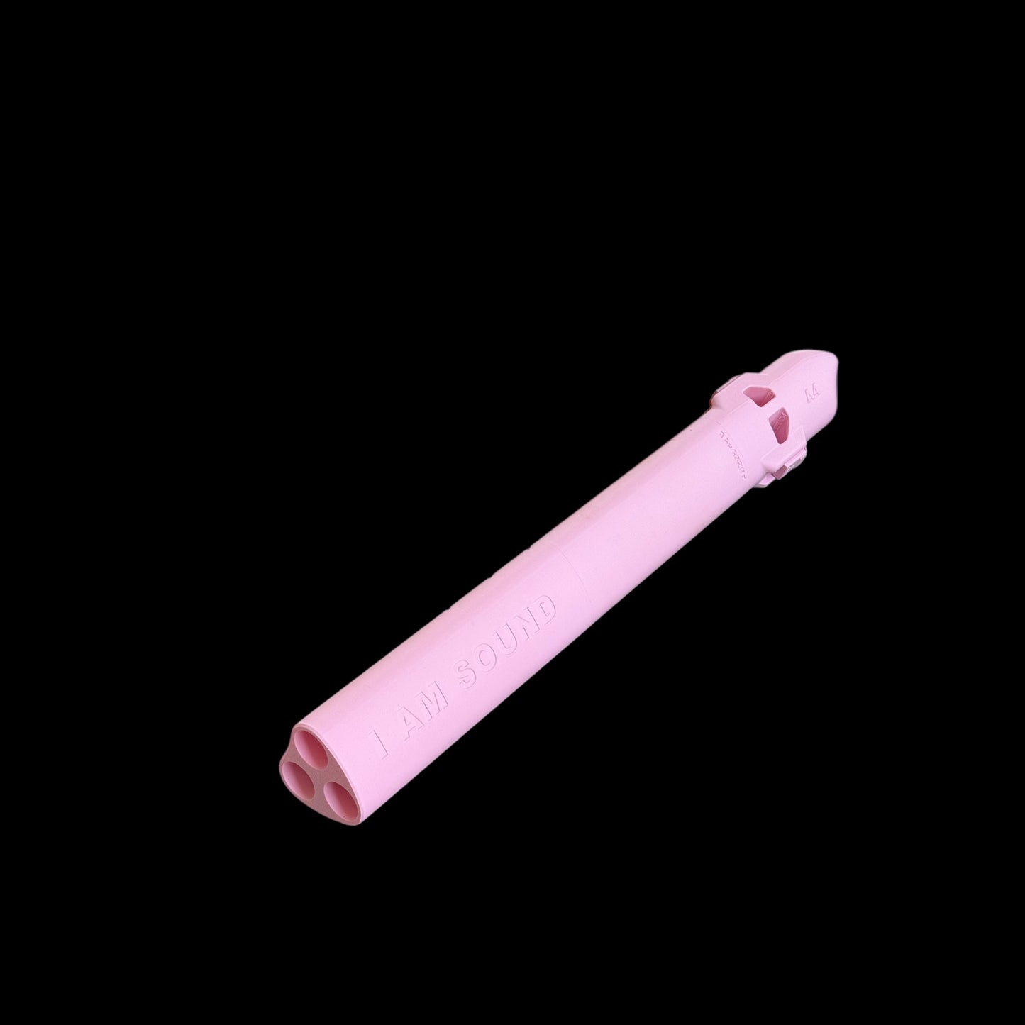 A4 Triple Drone Flute 432 Hz - Soft Pink