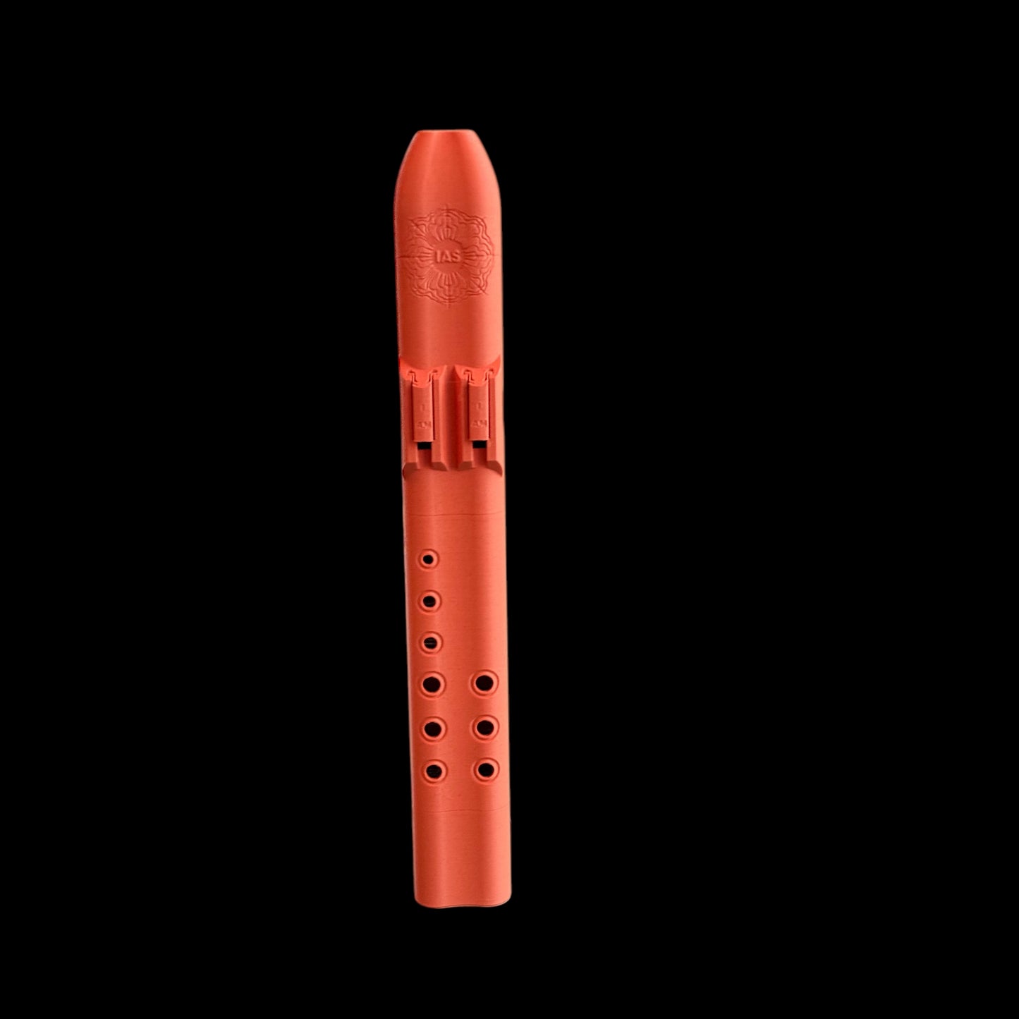 D5 Pocket TRIPLE Drone Flute 440 Hz - Moab Orange