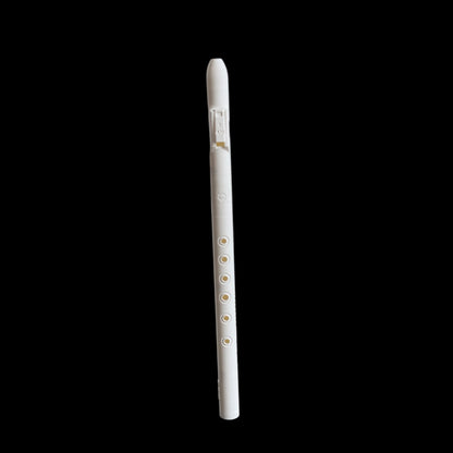 F#4 Single Flute 440 Hz - White