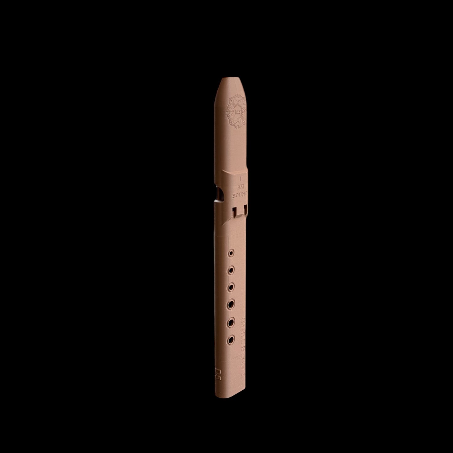 D5 Pocket Drone Flute 440 Hz - Brown