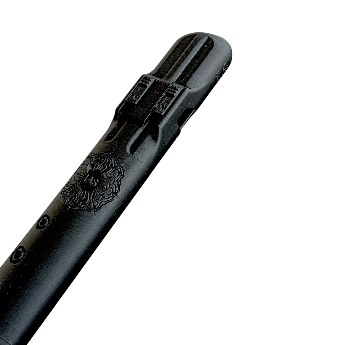 A4 Drone Flute 440 Hz - Black