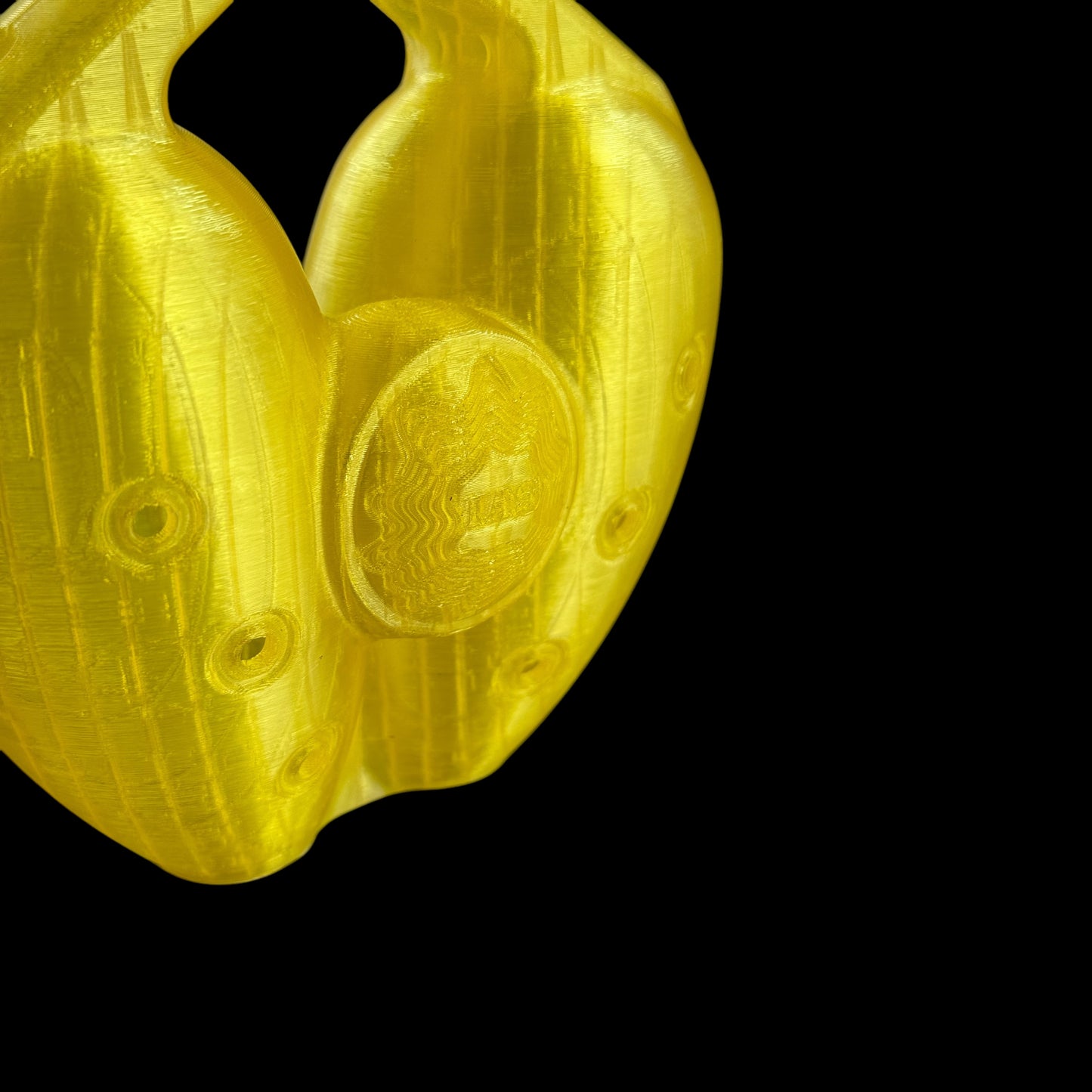 D4 Harmonic Ocarina 440 Hz - Transparent Yellow