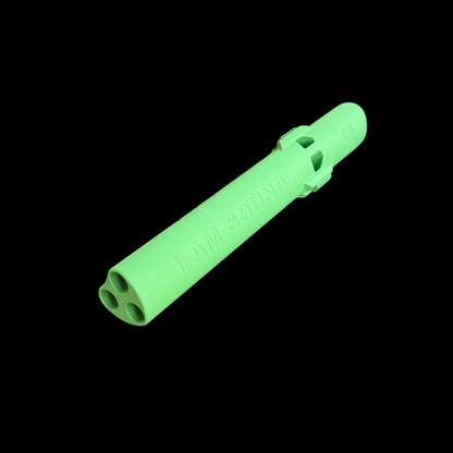 D5 Pocket TRIPLE Drone Flute 440 Hz - Green