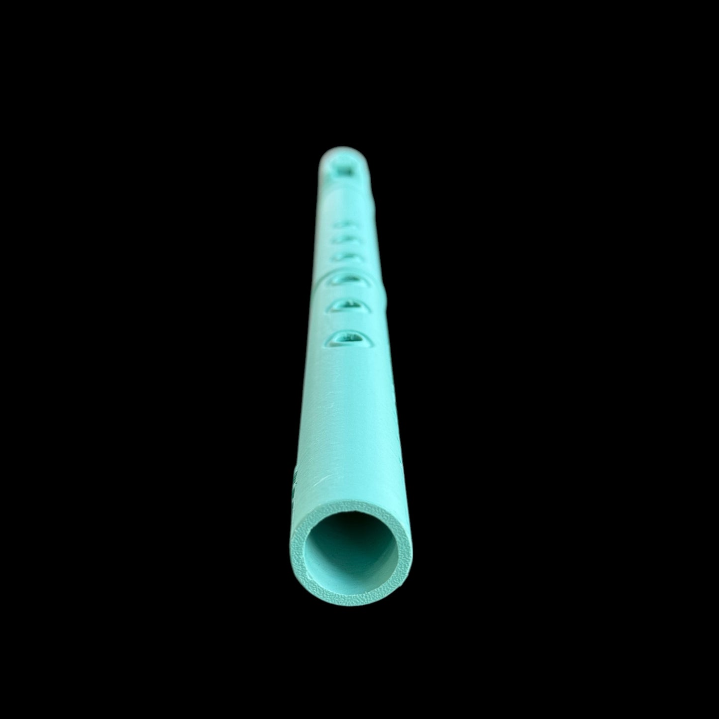 A4 Single Flute 432 Hz - Aqua Teal