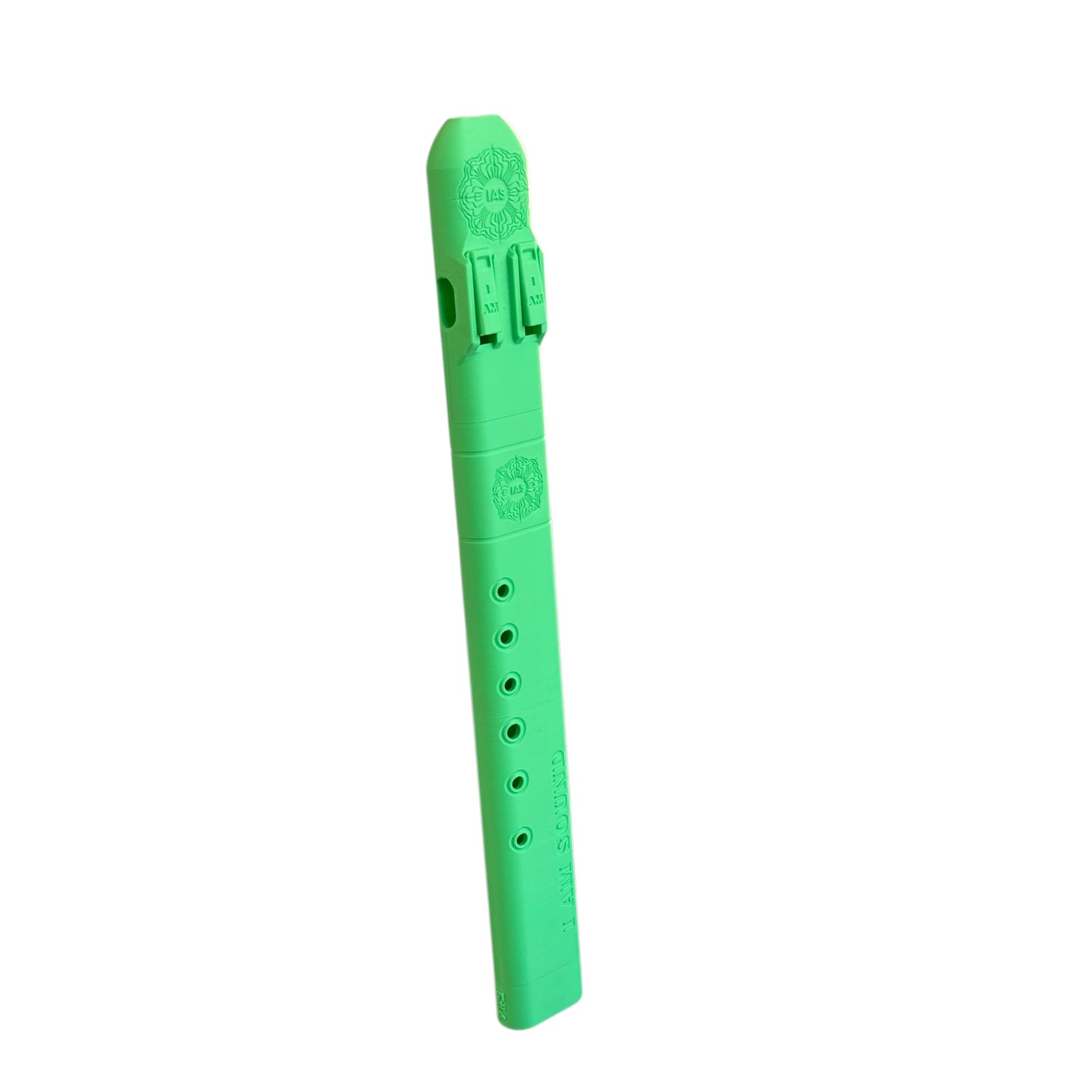 F#4 Drone Flute 432 Hz - Bright Green