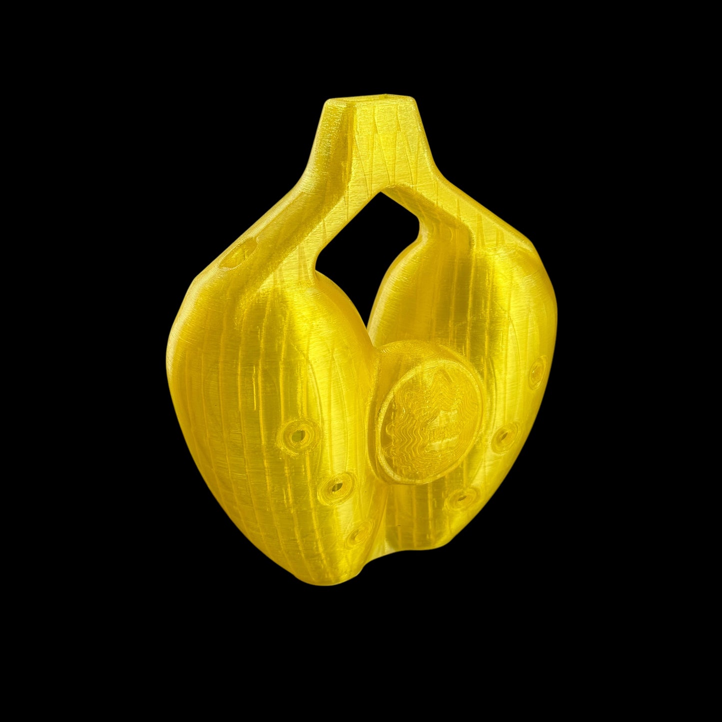 D4 Harmonic Ocarina 440 Hz - Transparent Yellow