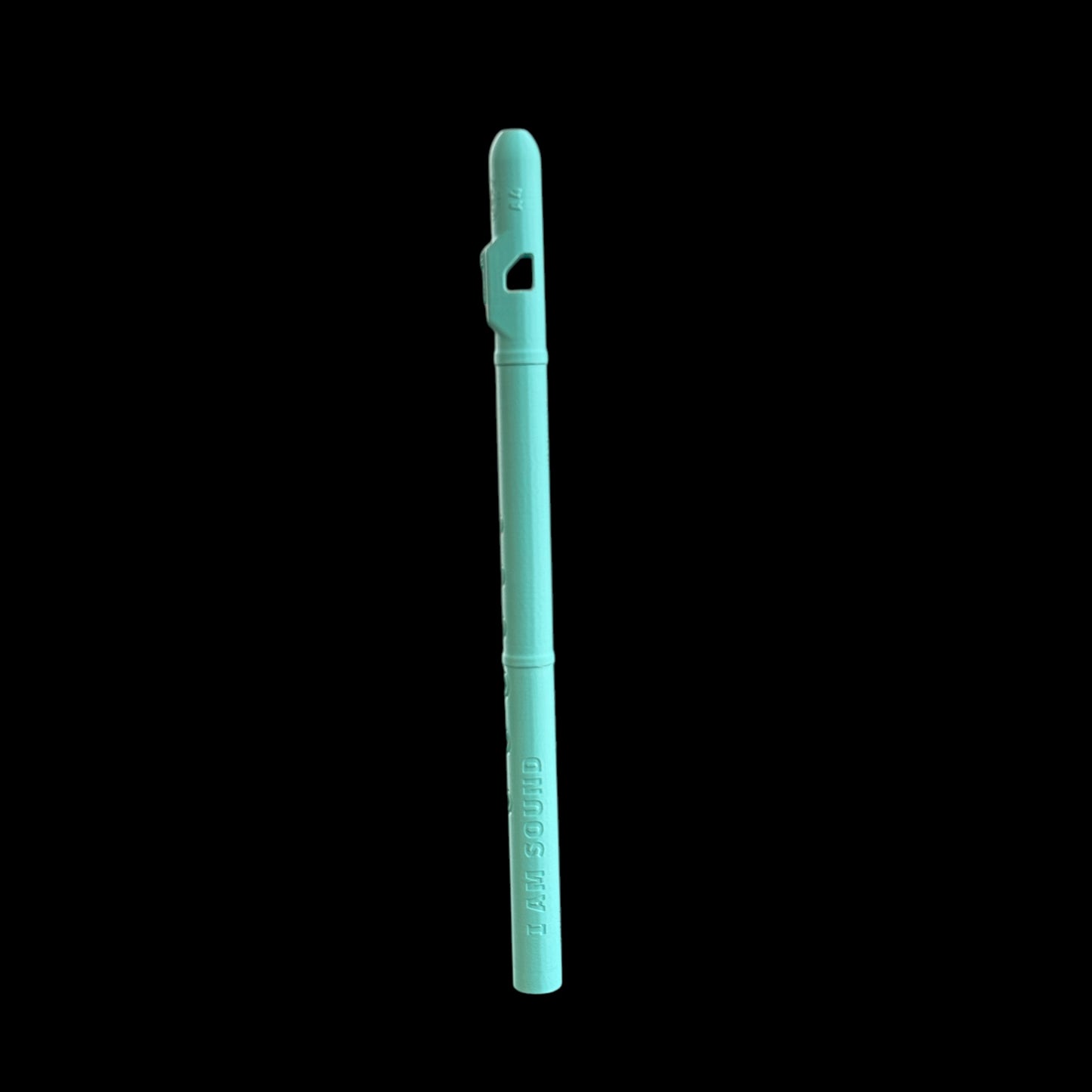 A4 Single Flute 432 Hz - Aqua Teal