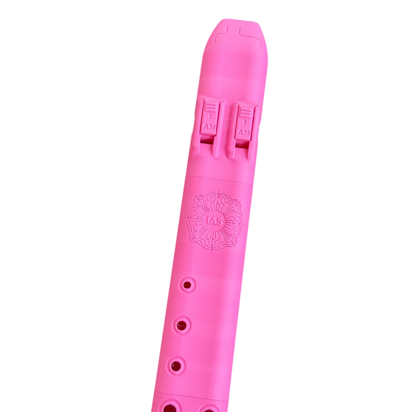 A4 Triple Drone Flute 440 Hz - Pink