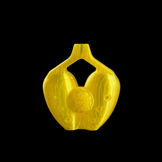 D4 Harmonic Ocarina 440 Hz - Transparent Yellow