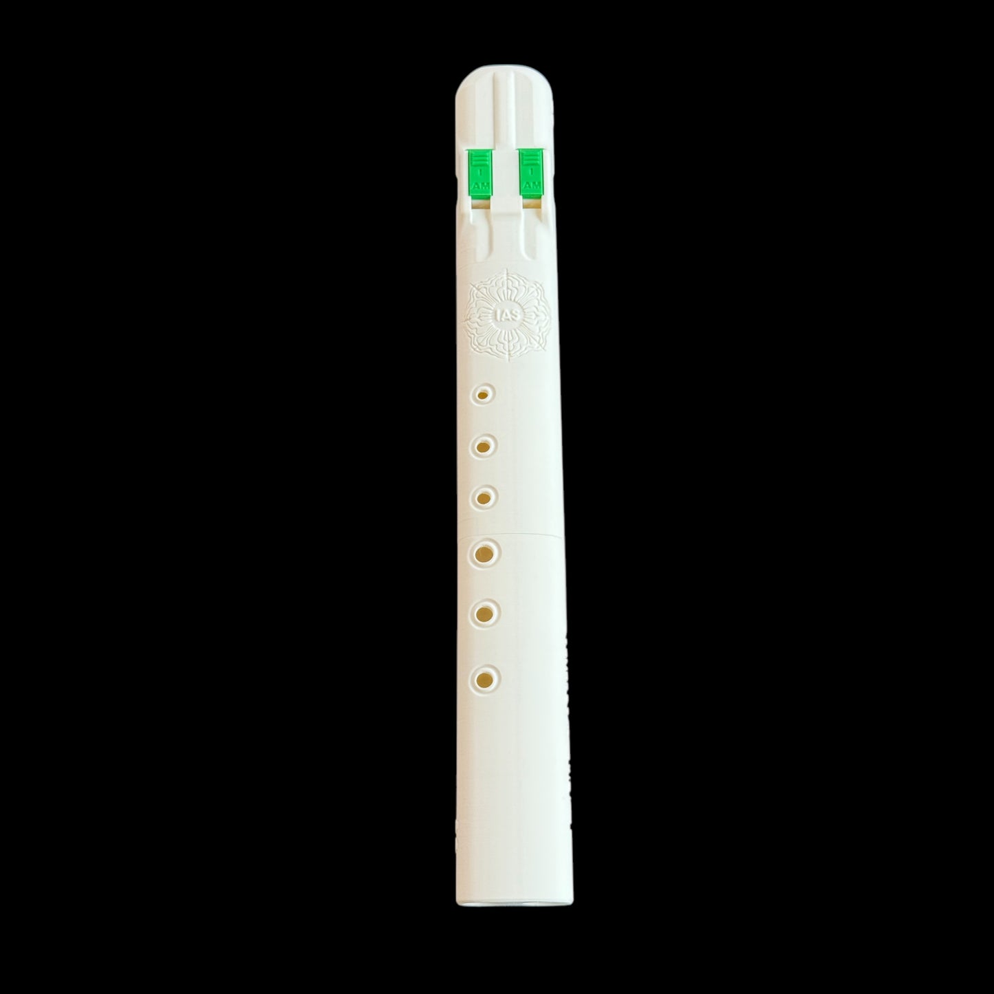 A4 Drone Flute 440 Hz - White