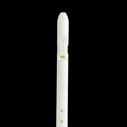 F#4 Single Flute 440 Hz - White