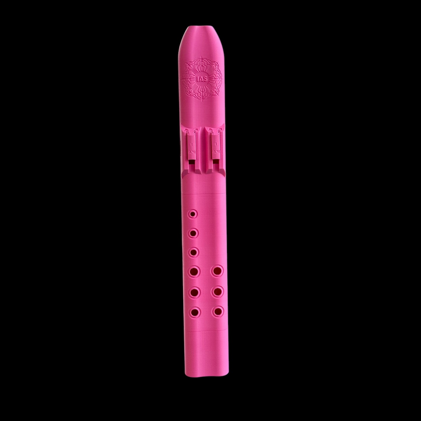 D5 Pocket TRIPLE Drone Flute 440 Hz - Pink