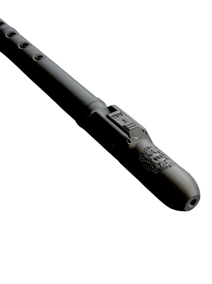 A4 Single Flute 440 Hz - Black