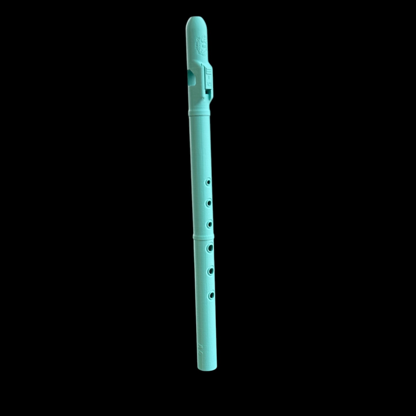 A4 Single Flute 432 Hz - Aqua Teal