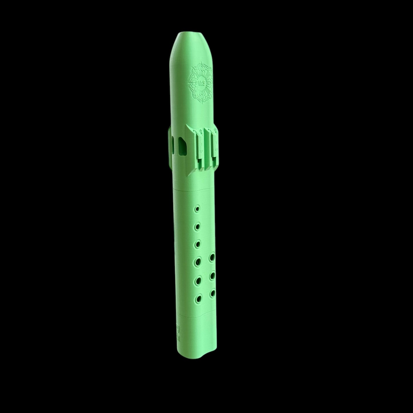 D5 Pocket TRIPLE Drone Flute 440 Hz - Green