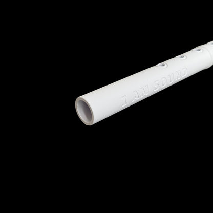 A4 Single Flute 440 Hz - White