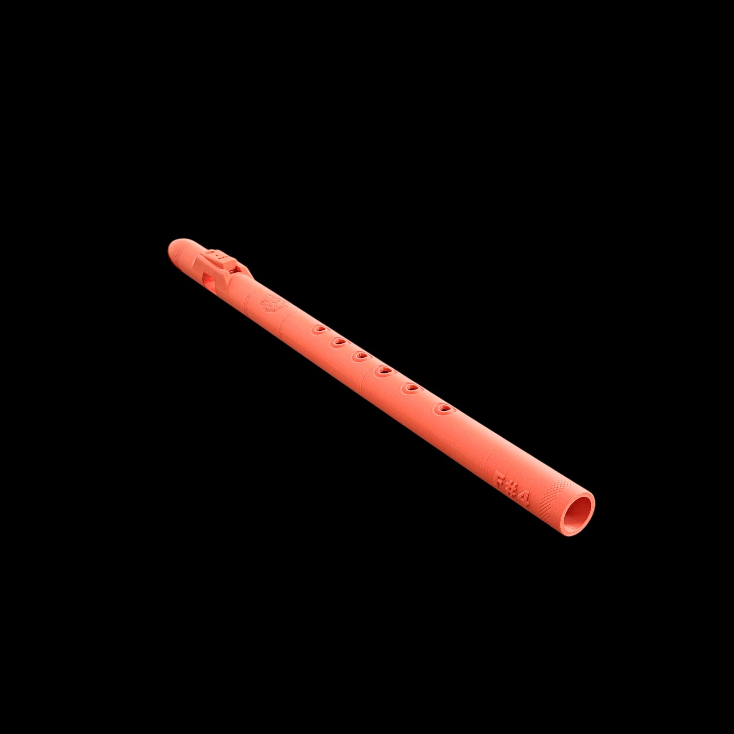 F#4 Single Flute 440 Hz - Moab Orange