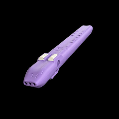 A4 Triple Drone Flute 432 Hz - Purple