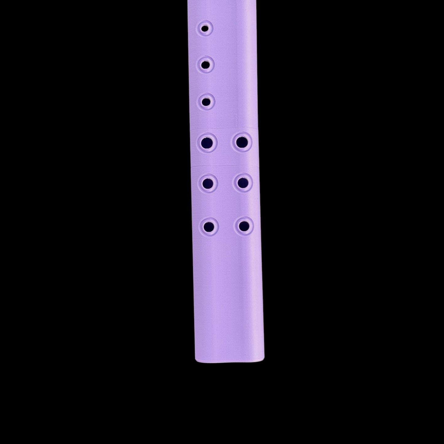 A4 Triple Drone Flute 432 Hz - Purple