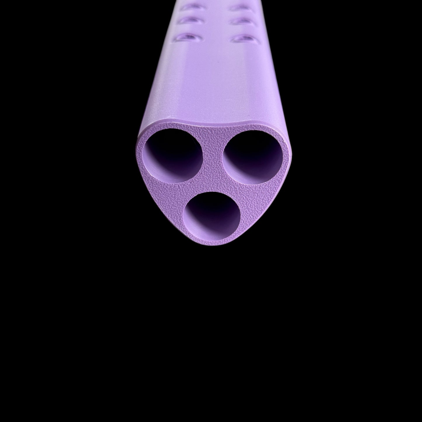 A4 Triple Drone Flute 432 Hz - Purple