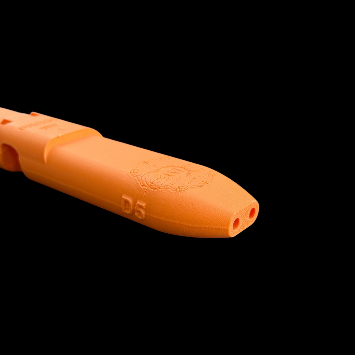 D5 Pocket Drone Flute 440 Hz - Matte Orange