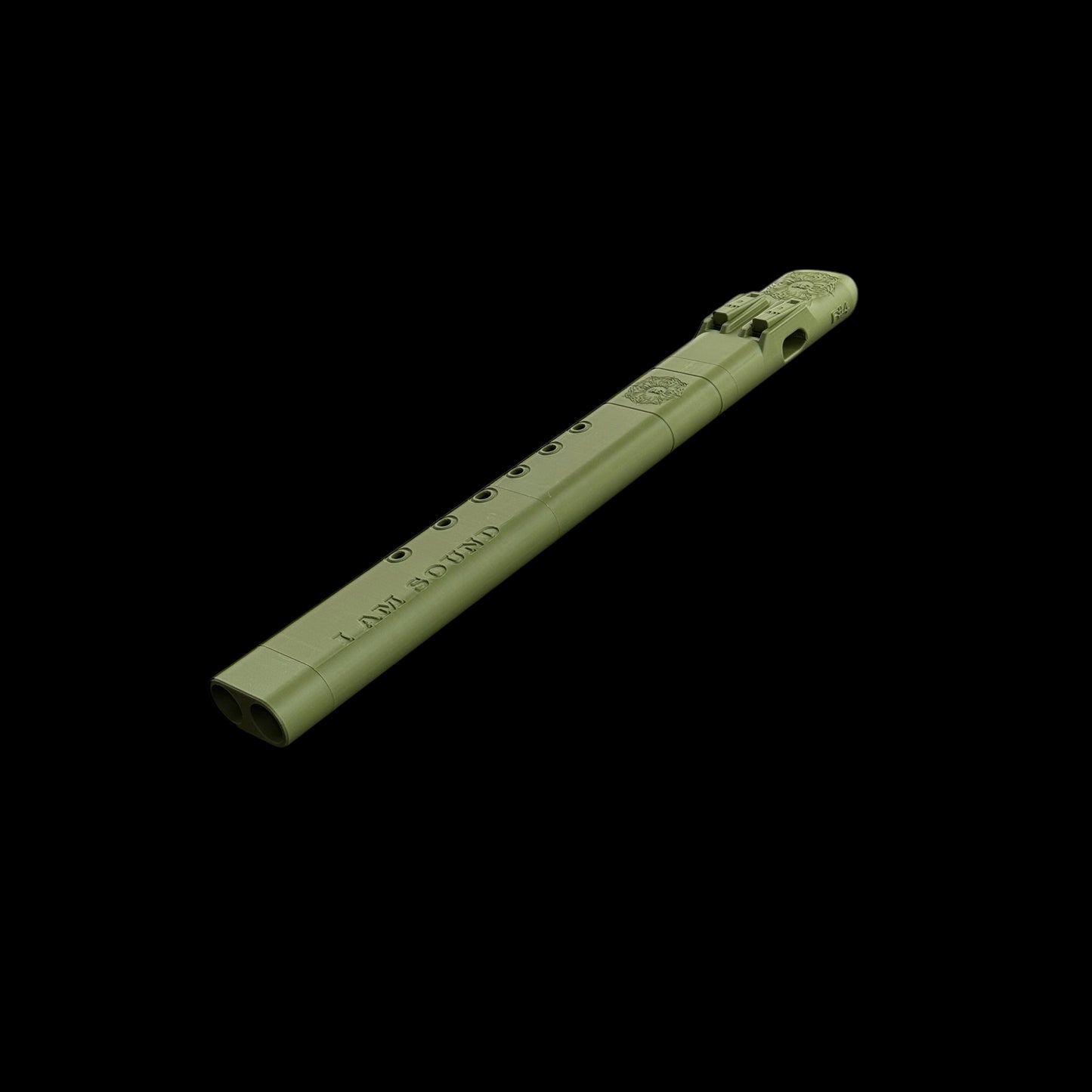 F#4 Drone Flute 432 Hz - Army Green