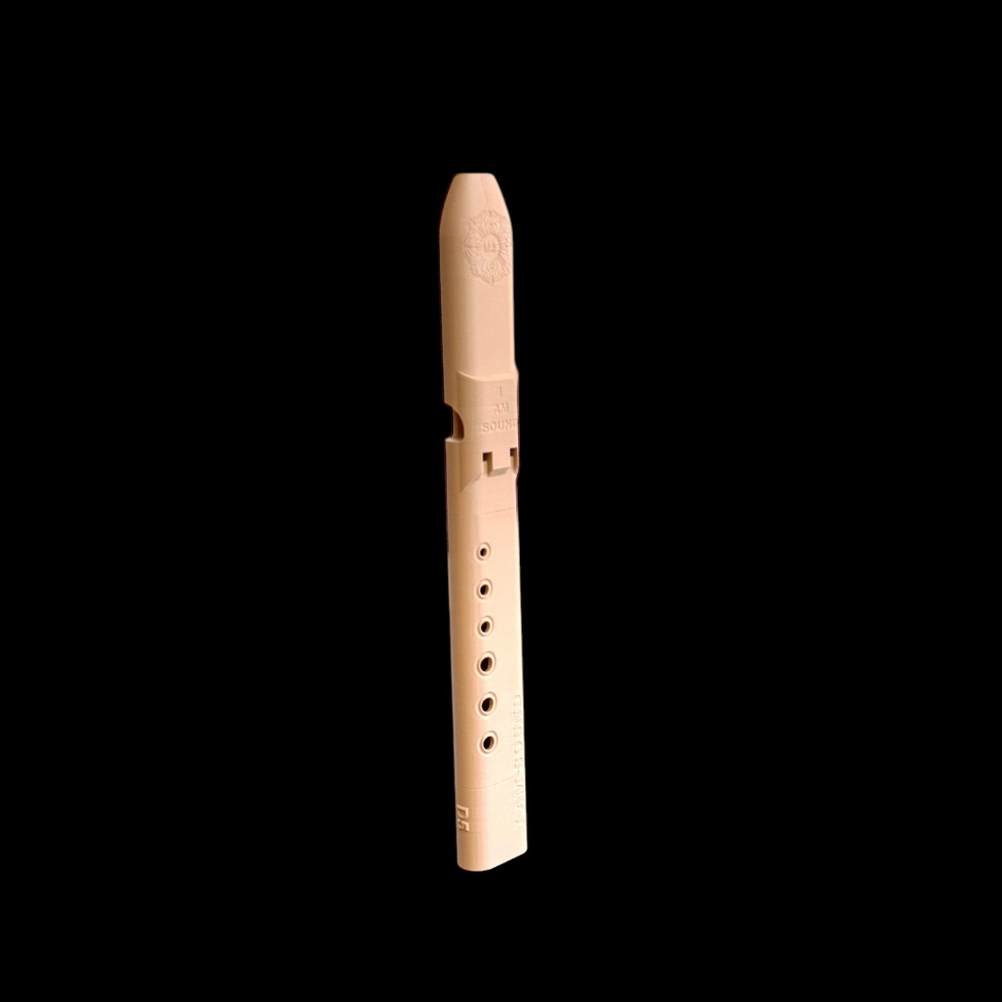 D5 Pocket Drone Flute 440 Hz - Peanut Butter