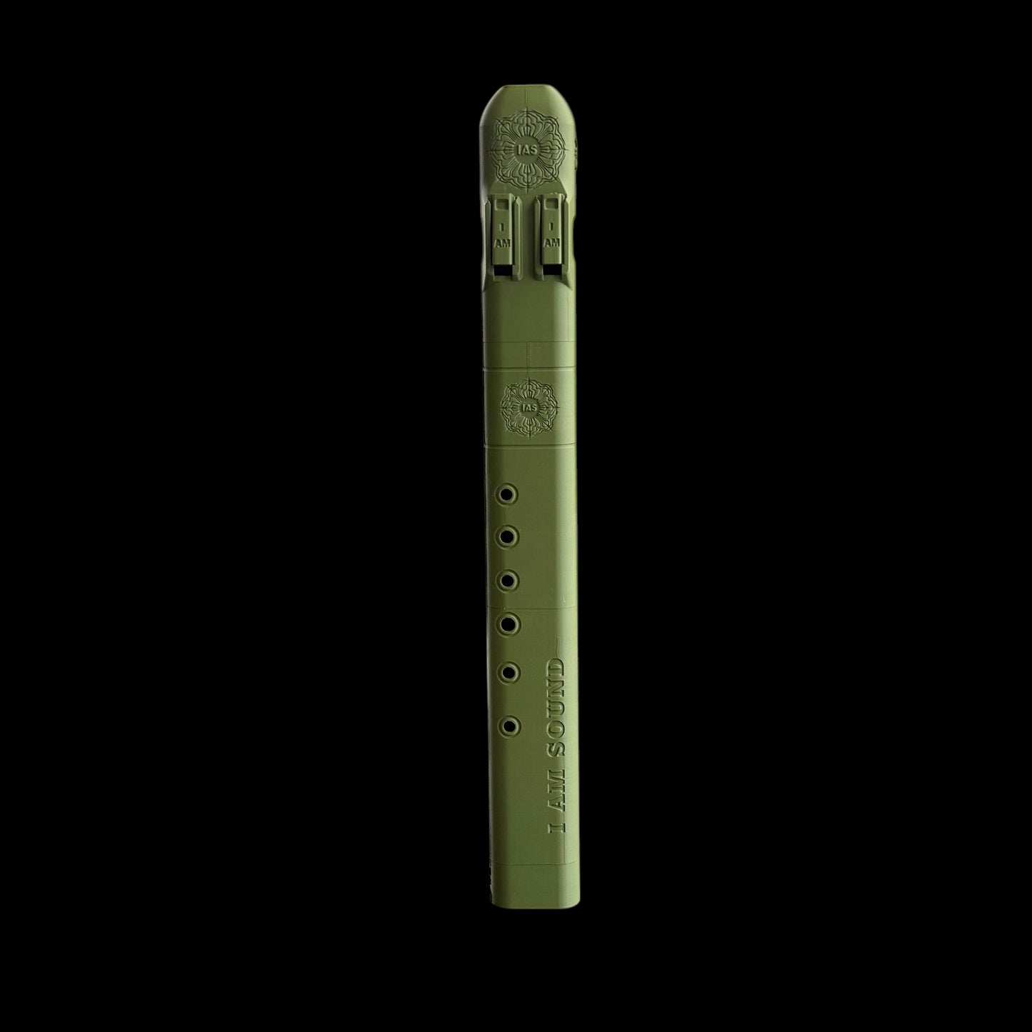 F#4 Drone Flute 432 Hz - Army Green