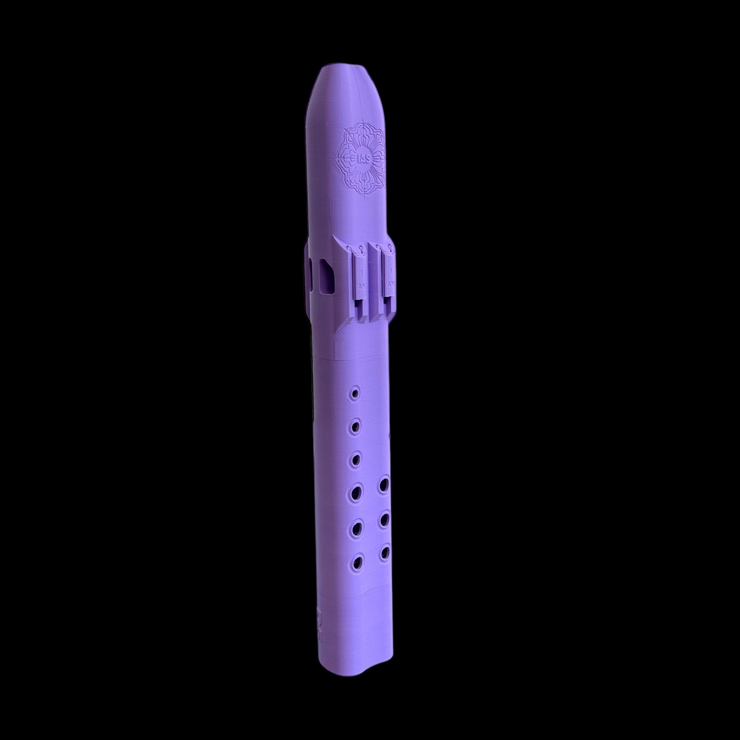 D5 Pocket TRIPLE Drone Flute 440 Hz - Purple