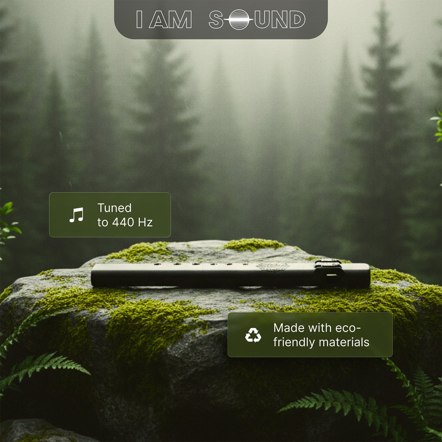 A4 Drone Flute 440 Hz