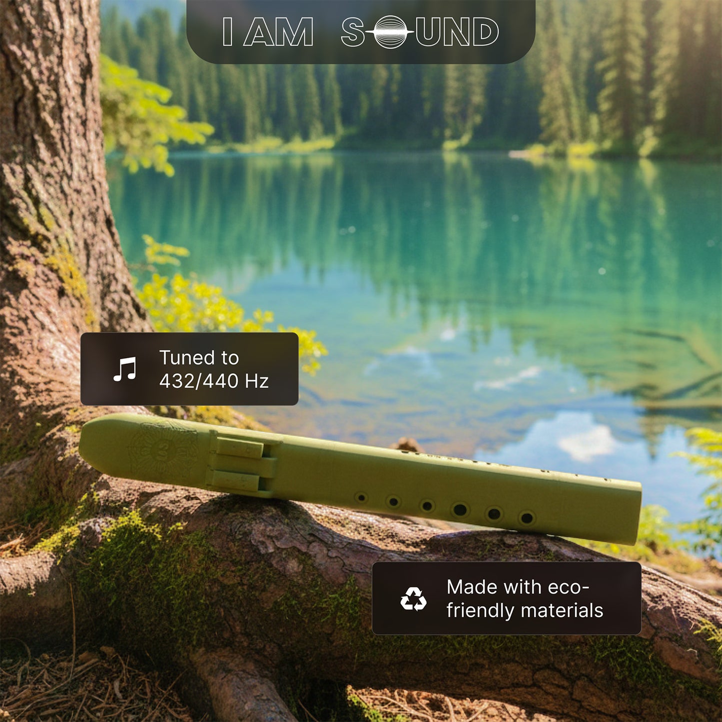 D5 Drone Flute 440 Hz - Pocket 2.0