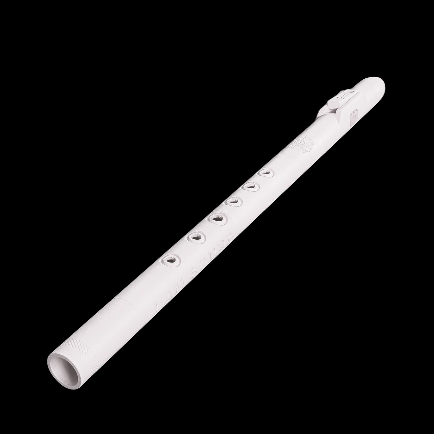 F#4 Single Flute 432 Hz - White (Pre-Release)