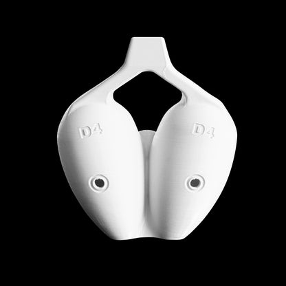 D4 Harmonic Ocarina 440 Hz - White (Pre Release)