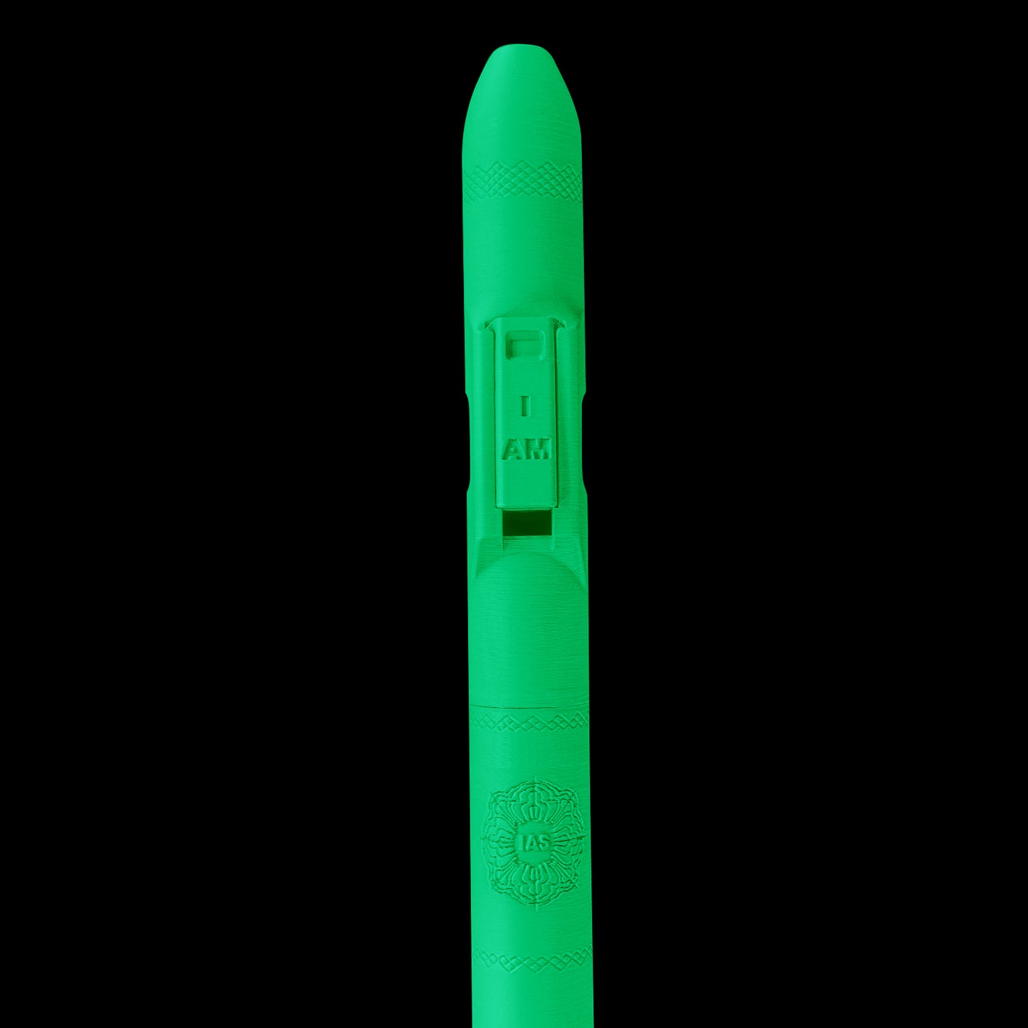 F#4 Single Flute 440 Hz - Bright Green (Pre-Release)