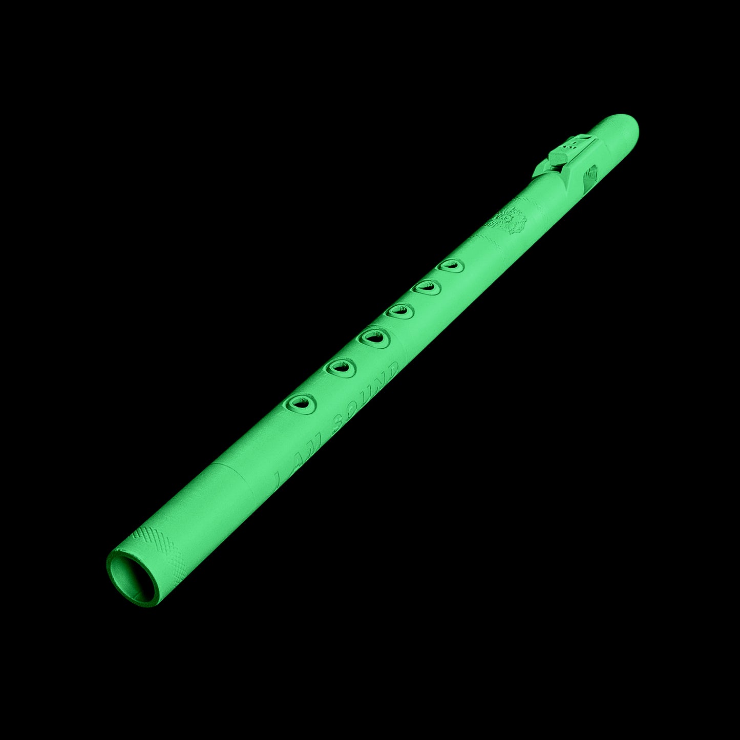 F#4 Single Flute 440 Hz - Bright Green (Pre-Release)