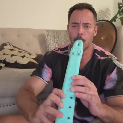 G4 Triple Drone Flute 432 Hz  - Exclusive Mystery MULTI-COLOR